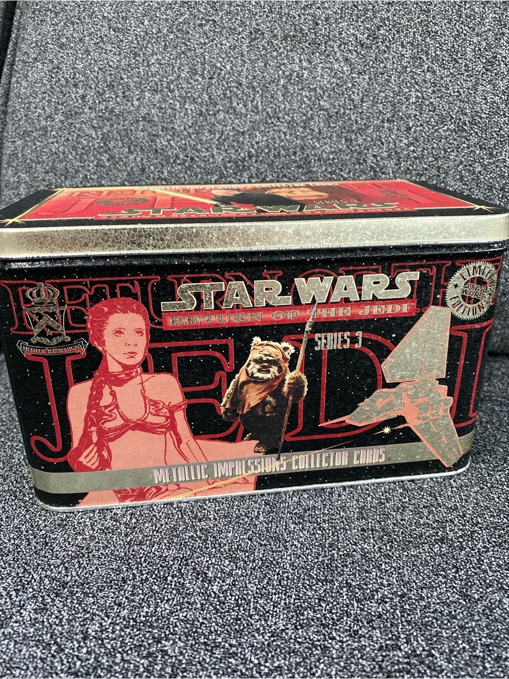 Star Wars Return of the Jedi Metallic Impression Trading Cards